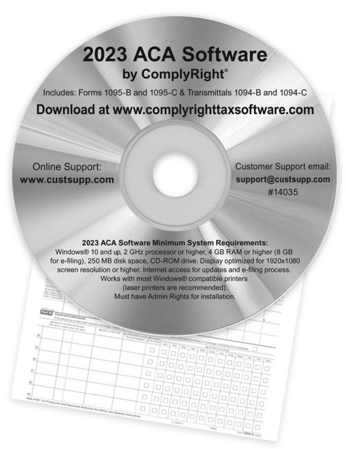 ACA 1095 Software for Printing Employee 1095B 1095C, E-filing 1095 with the IRS for the 2023 tax year - DiscountTaxForms.com