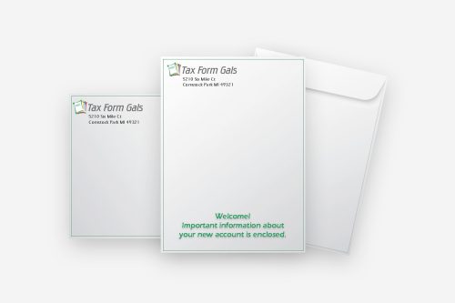 Custom Printed 6x9 Envelopes at Discount Prices, No Coupon Code Needed - DiscountTaxForms.com