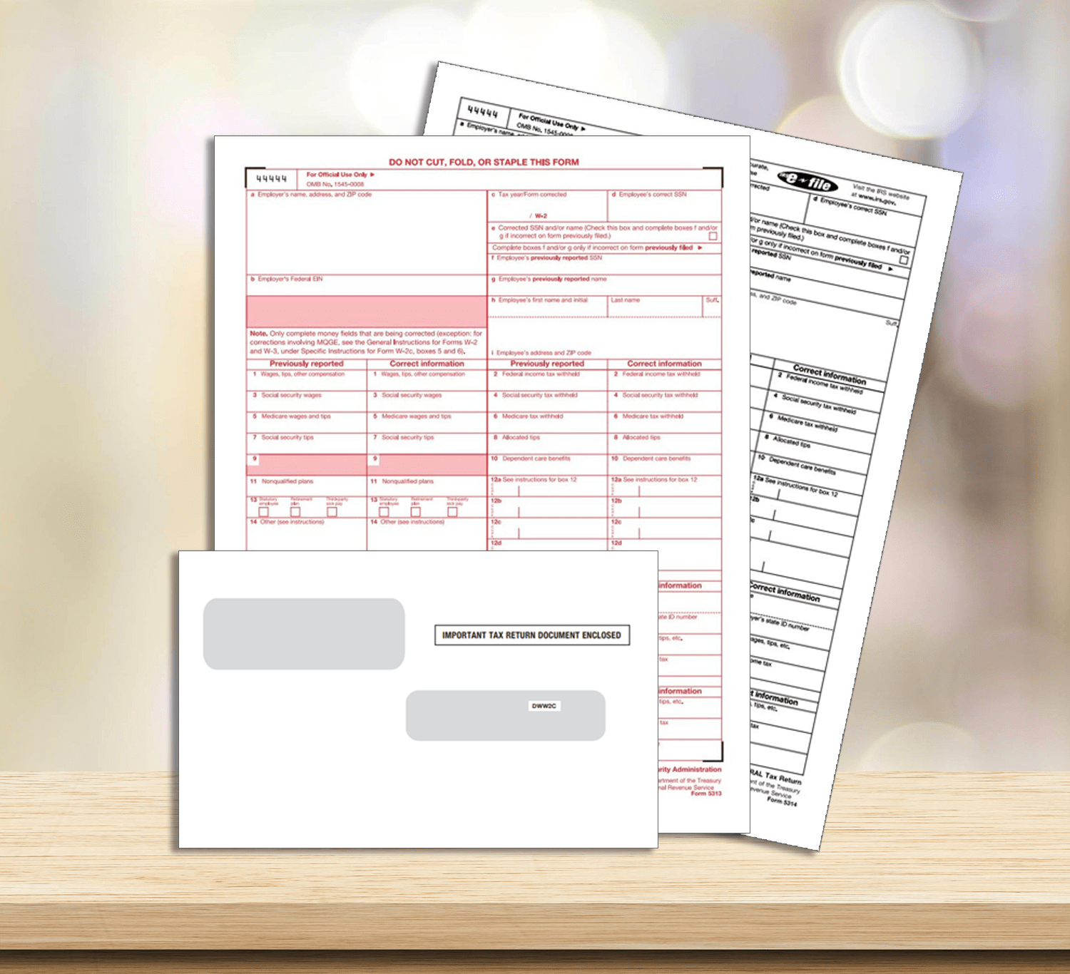 How to Correct W2 Forms using W2C Tax Forms or Online Filing - DiscountTaxForms.com