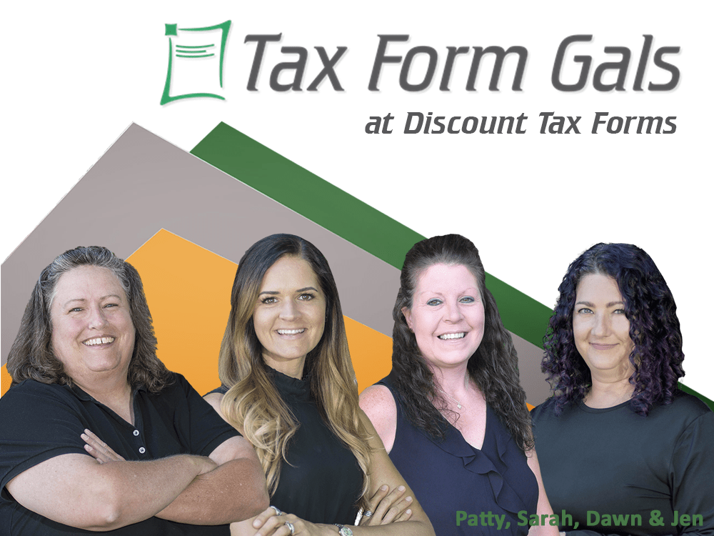 The Tax Form Gals at Discount Tax Forms Make it Easy to Buy 1099 & W2 Forms - DiscountTaxForms.com