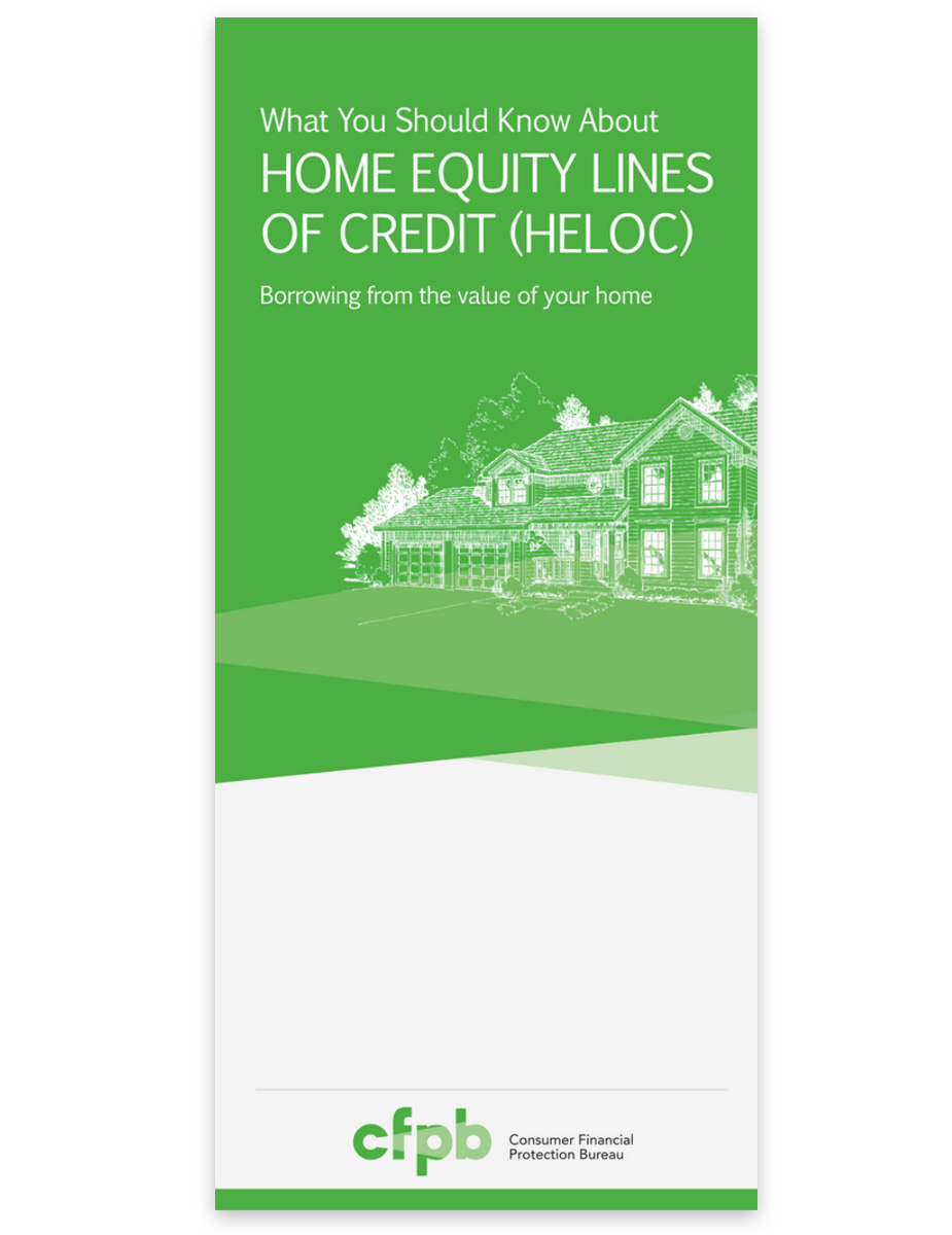 Order HELOC Booklets in Bulk. Consumer Guide to Home Equity Lines of Credit - DiscountTaxForms.com