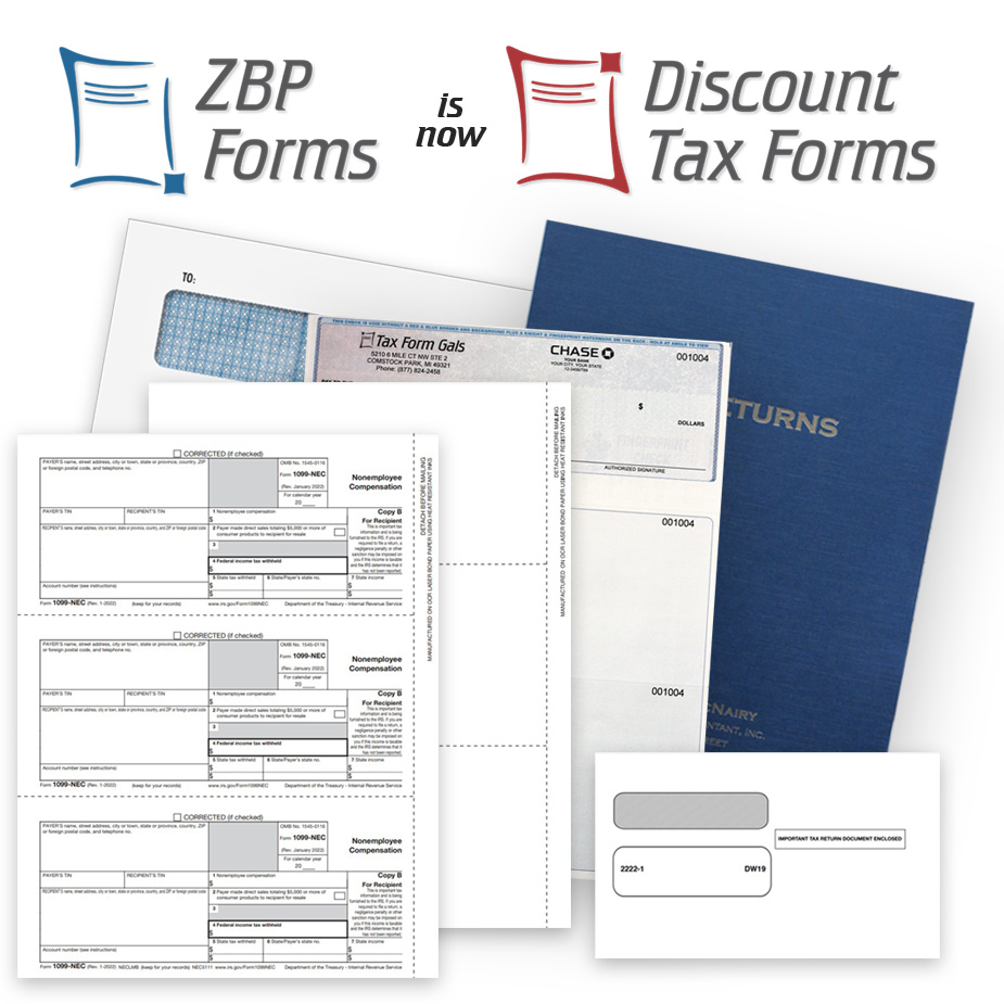 ZBP Forms is Now Discount Tax Forms