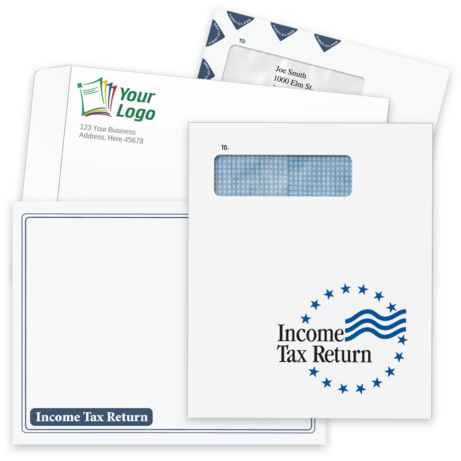 Order Large Business Envelopes, Many Options for First Class Mail, Window Envelopes, Custom Logo Envelopes and More, Big Discounts No Coupon Needed - DiscountTaxForms.com